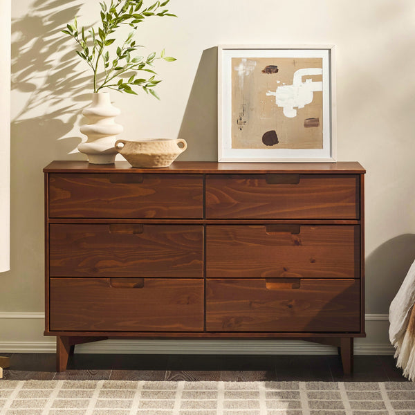 Sloane Mid Century Modern Solid Wood Dresser Sloane Mid Century Modern Solid Wood Dresser