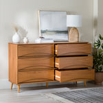 Atticus Solid Wood Mid-Century Modern Dresser Thumbnail