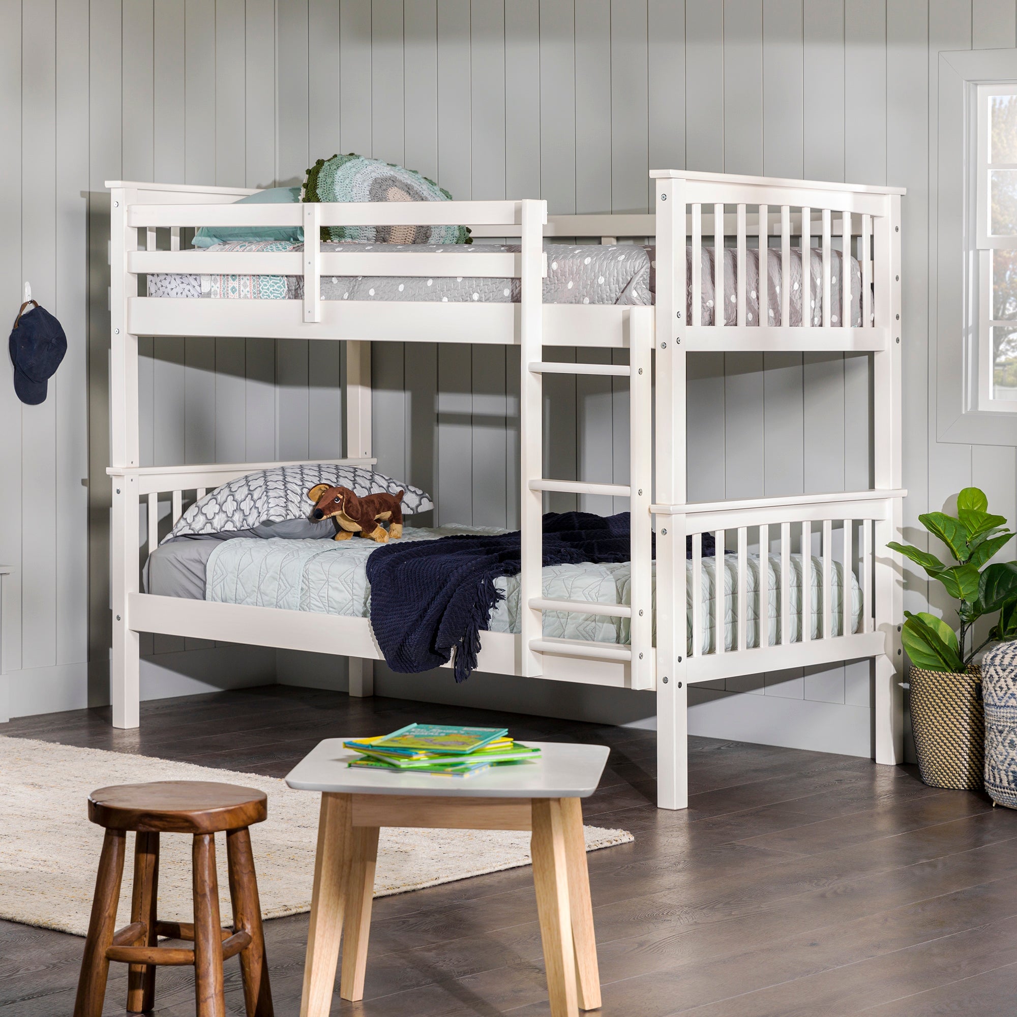 Walker Edison Classic Bunk Bed