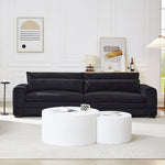 Black 104" Modern Sofa Thumbnail