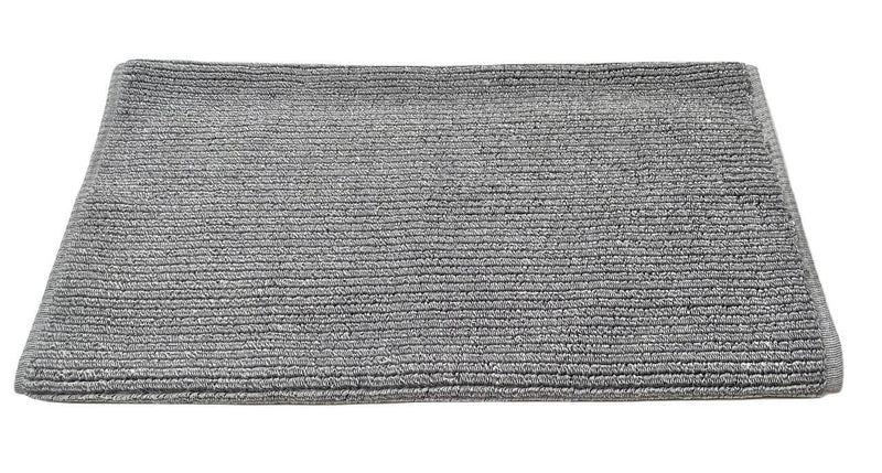 Turkish Towel Collection - Bonini Silver Gray Turkish Towel Turkish Towel Collection Bath Mat 