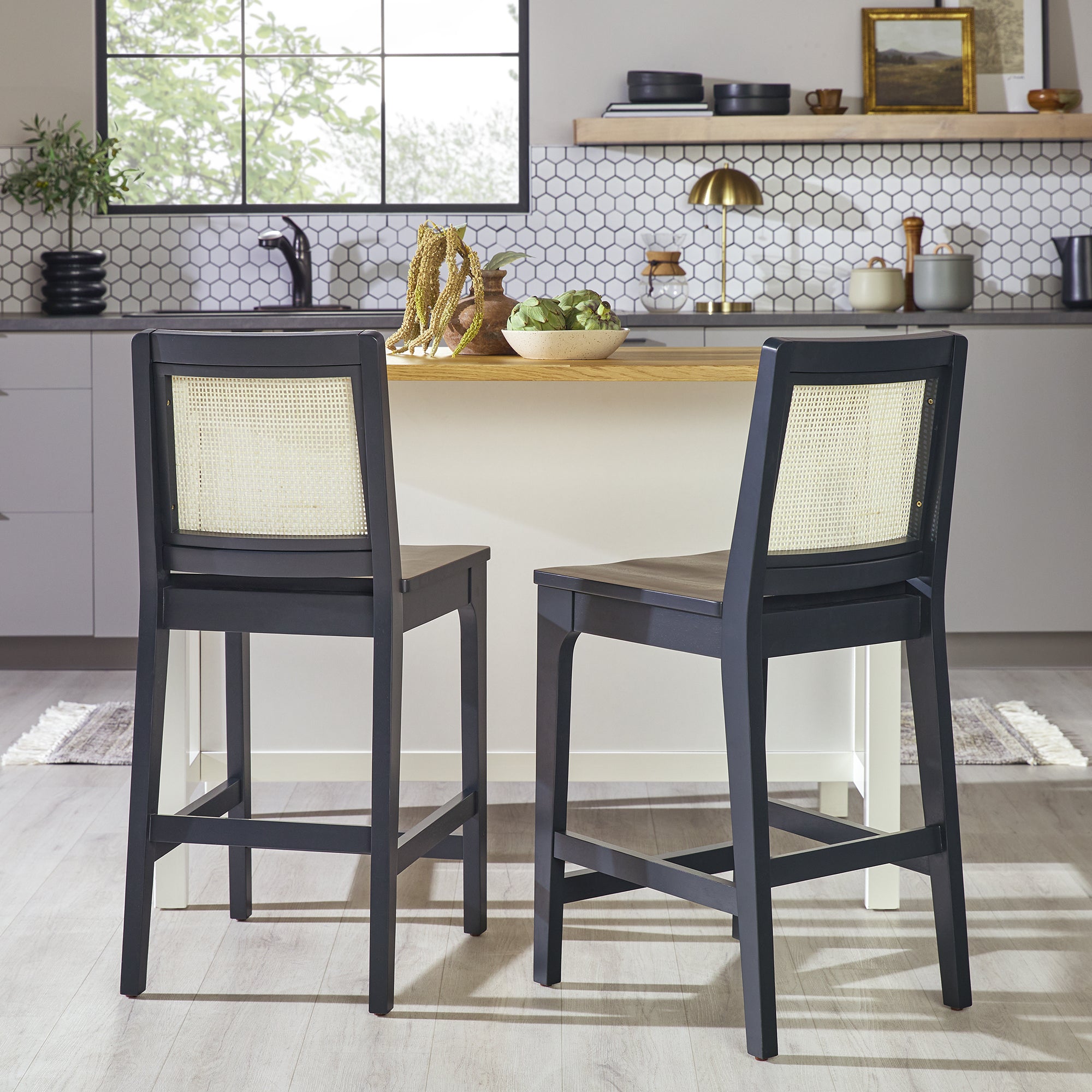 Walker Edison Catalina Counter Stool - Thumbnail 2