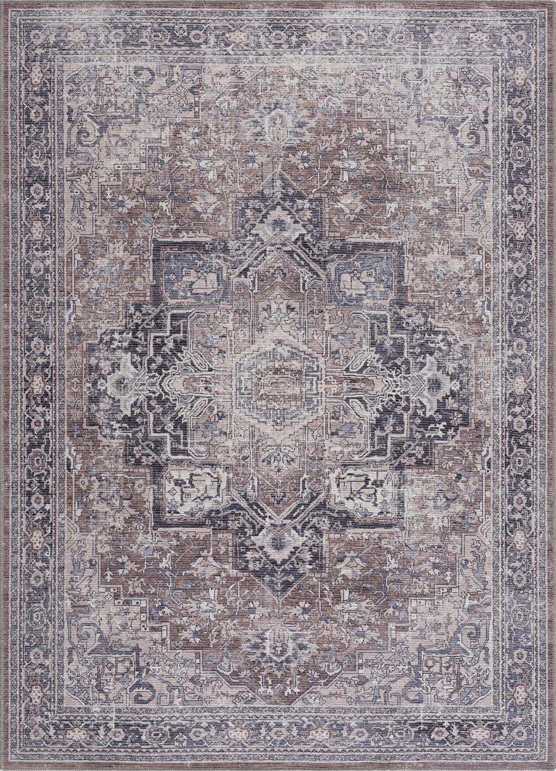 Boutique Rugs - Abner Washable Area Rug Rugs Boutique Rugs 5'3" x 7'3" Rectangle 