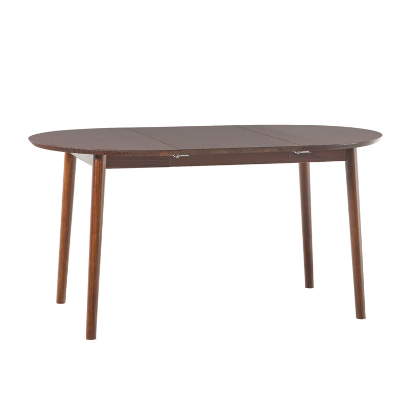 Mid-Century Damsel Extension Dining Table with Removable Leaf Dining / Kitchen Walker Edison 