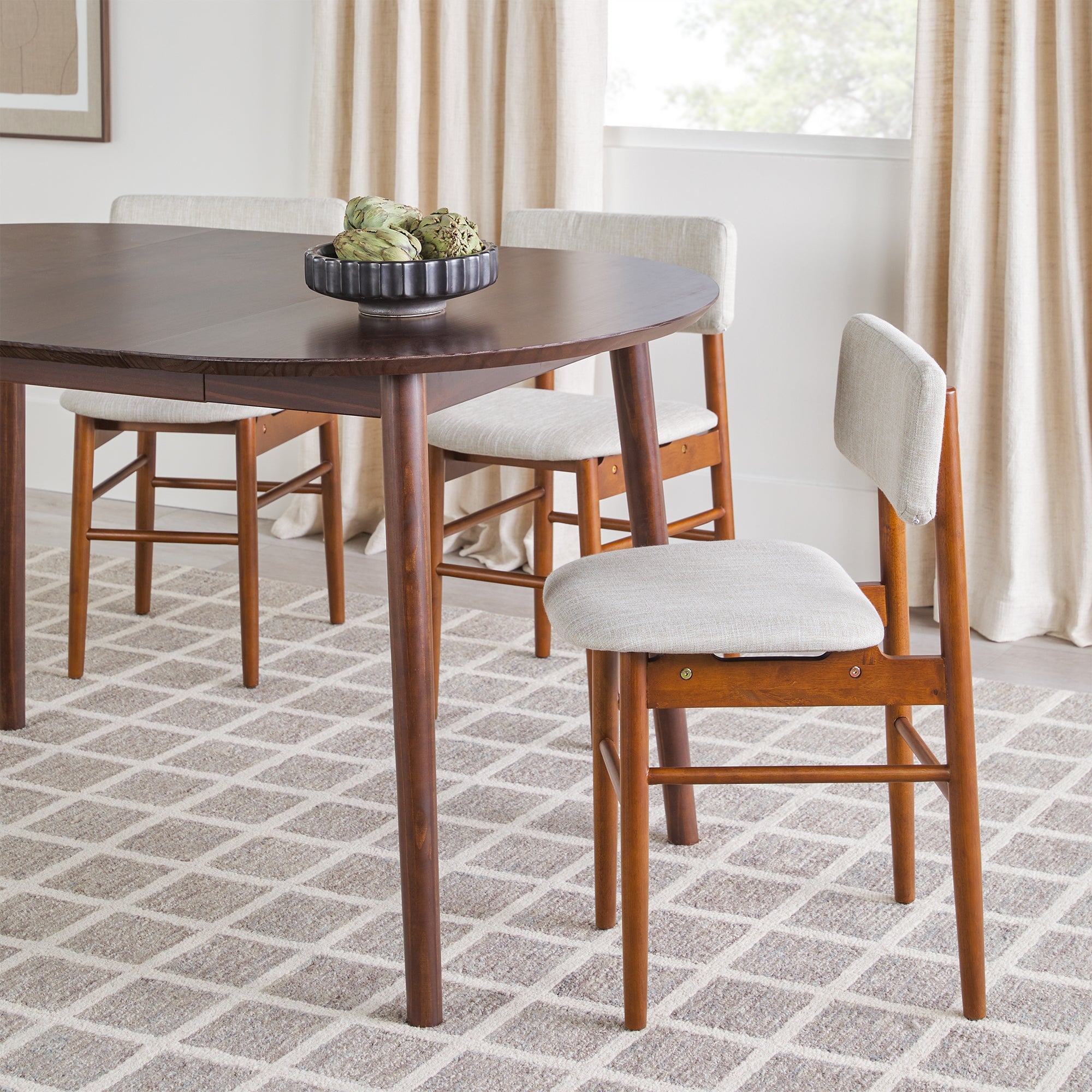 Mid-Century Damsel Extension Dining Table – Walker Edison