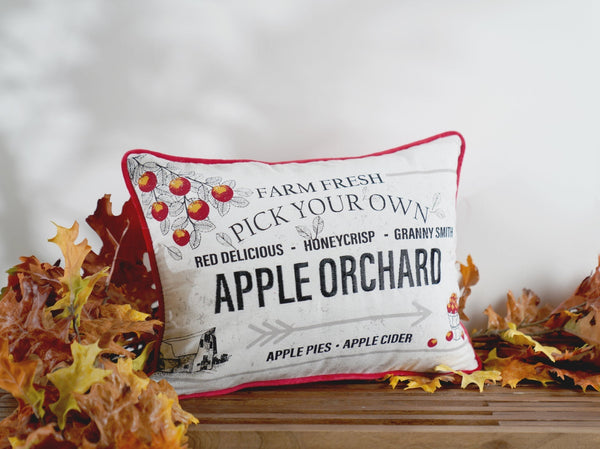 LushDecor - Apple Orchard Decorative Pillow Pillows LushDecor 