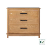 Annette Contemporary 3-Drawer Wood Nightstand Thumbnail