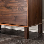 Elias 6-Drawer Contemporary Dresser with Curved Top Thumbnail