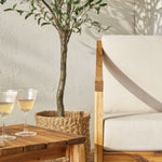 Modern 3-Piece Patio Chat Set Living Room Walker Edison  Thumbnail