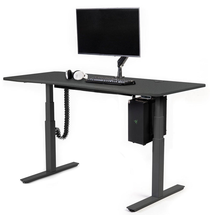 Walker Edison | Standing Gaming Desk + 5 Accessories Gaming Bundle