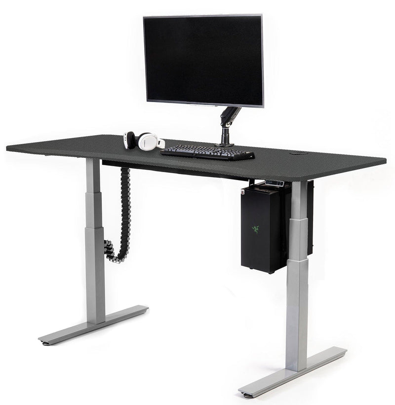 Walker Edison | Standing Gaming Desk + 5 Accessories Gaming Bundle