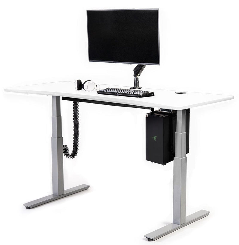 Walker Edison | Standing Gaming Desk + 5 Accessories Gaming Bundle