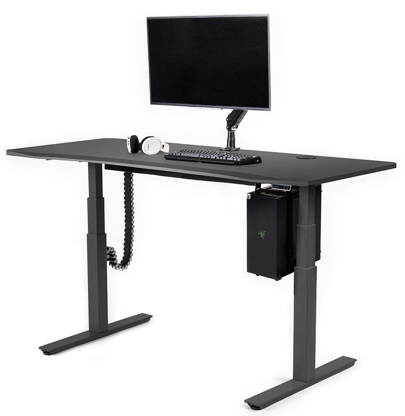 Walker Edison | Standing Gaming Desk + 5 Accessories Gaming Bundle