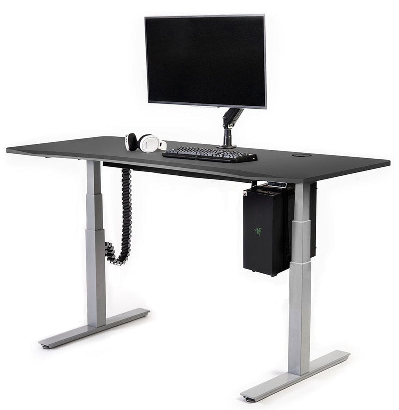 Walker Edison | Standing Gaming Desk + 5 Accessories Gaming Bundle