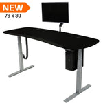 Walker Edison | Standing Gaming Desk + 5 Accessories Gaming Bundle Thumbnail