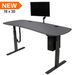 Walker Edison | Standing Gaming Desk + 5 Accessories Gaming Bundle Thumbnail