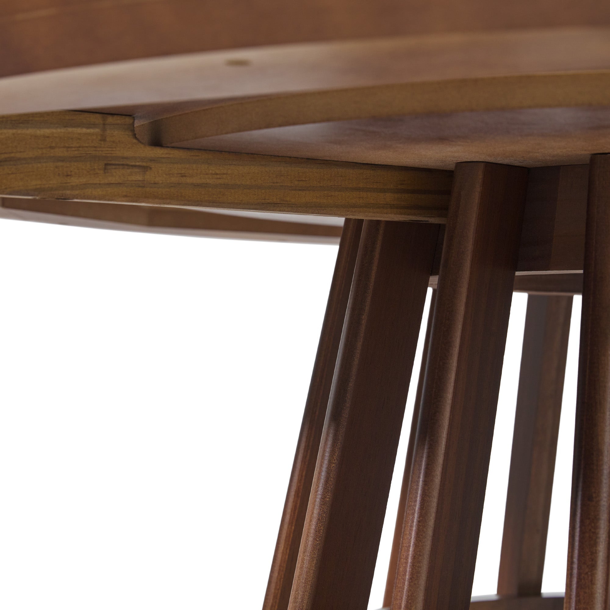 Modern 48 Round Solid Wood Dining Table – Walker Edison