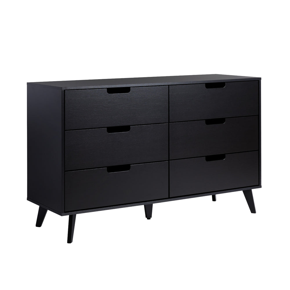 Sloane Hans Mid-Century Modern Angle-Leg Dresser Walker Edison Sloane Hans Mid-Century Modern Angle-Leg Dresser Walker Edison