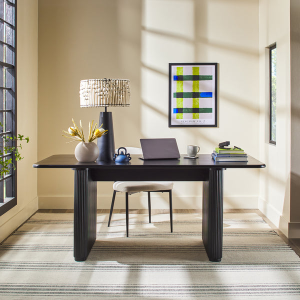 Reema Heath Scandinavian Dining Table and Desk