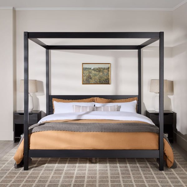 Canopy Queen Bedframe | Canopy King Bedframe | Minimalist Bedframe | Canopy Bedframe | Walker Edison