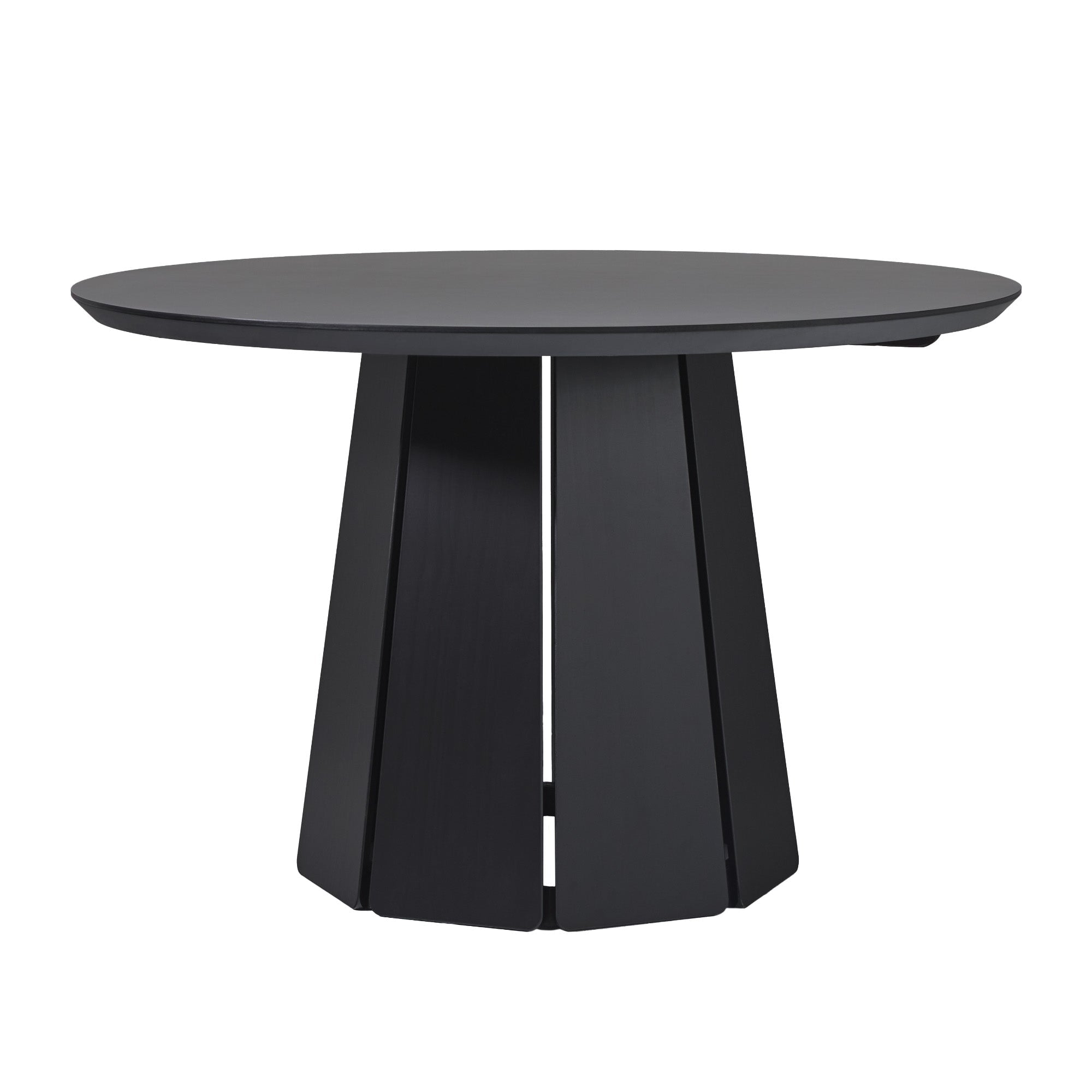 Koa 48" Round Solid Wood Pedestal Dining Table – Walker Edison