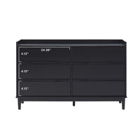 modern dresser under 200 Lee Mid-Century Modern Wood Dresser – Walker Edison