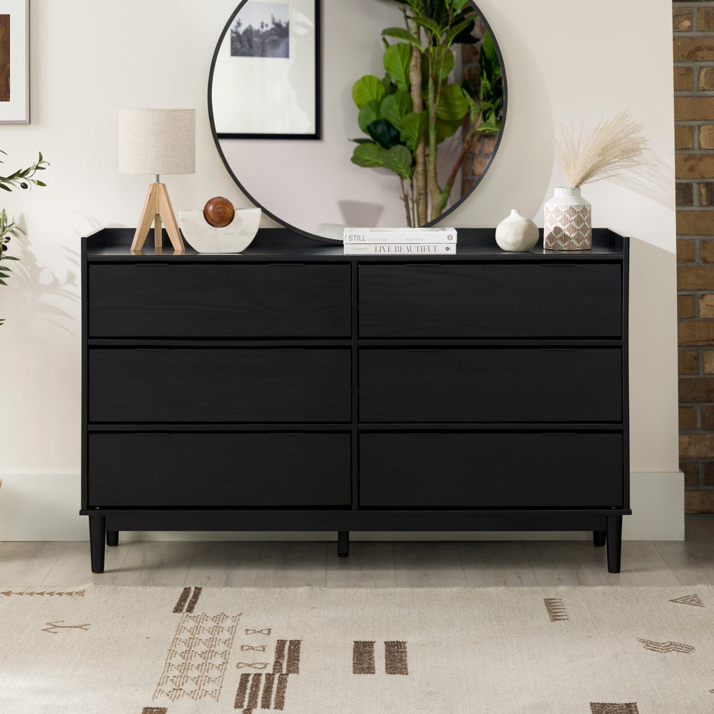 classic mid century modern 4 drawer dresser saracina home Lee Mid-Century Modern Wood Dresser – Walker Edison