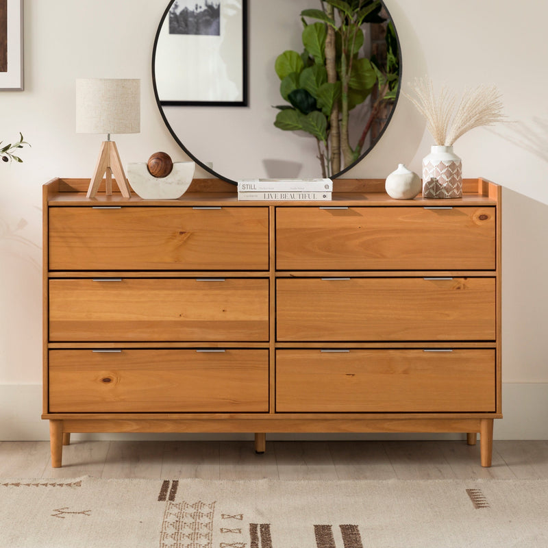 Lee Mid-Century Modern Wood Dresser – Walker Edison