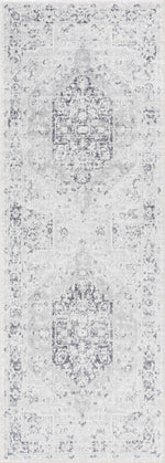 Akram Cream & Antrasit Washable Area Rug Rugs Boutique Rugs  Thumbnail