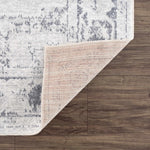 Akram Cream & Antrasit Washable Area Rug Rugs Boutique Rugs  Thumbnail