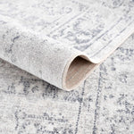 Akram Cream & Antrasit Washable Area Rug Rugs Boutique Rugs  Thumbnail