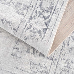 Akram Cream & Antrasit Washable Area Rug Rugs Boutique Rugs  Thumbnail