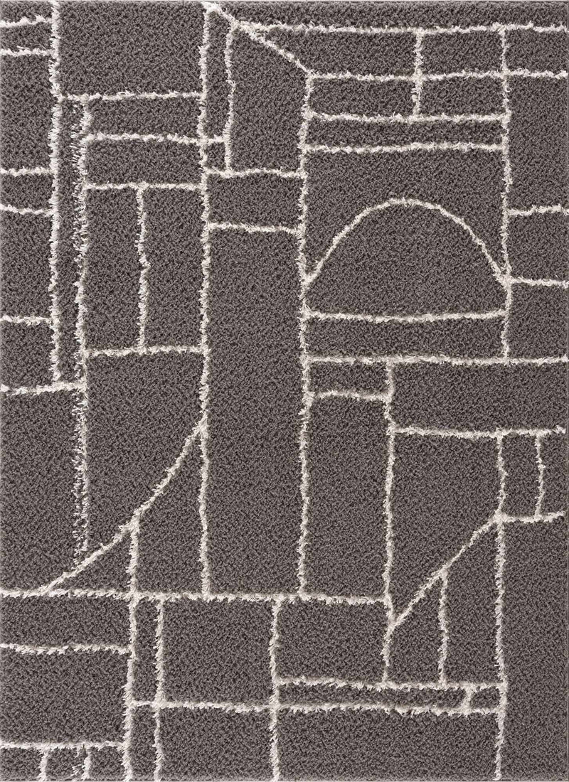 Boutique Rugs - Andia Charcoal Area Rug Rugs Boutique Rugs 2' x 3' Rectangle 