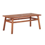 Vincent Patio Wood Coffee Table Thumbnail