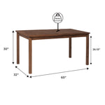 Crosswinds Patio Dining Table Thumbnail