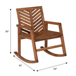 Vincent Outdoor Rocking Chair Thumbnail