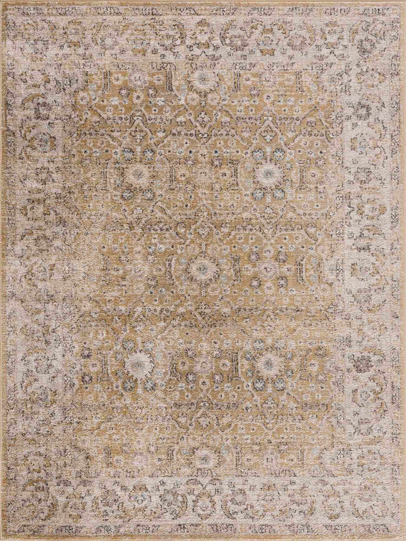 Boutique Rugs - Anana Gold & Beige Area Rug Rugs Boutique Rugs 2' x 3' Rectangle 