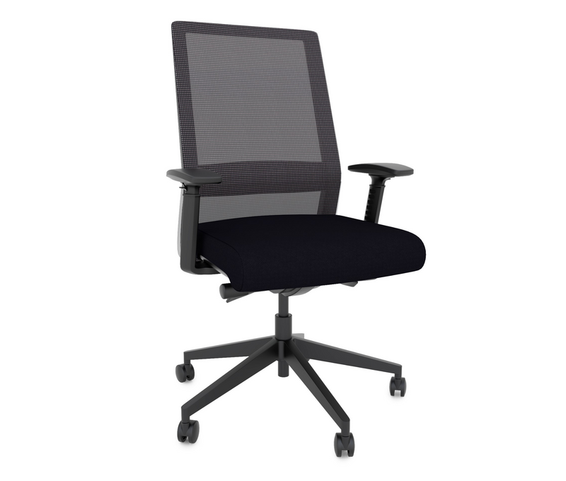 Walker Edison | Porvata Hybrid Work Desk Chair