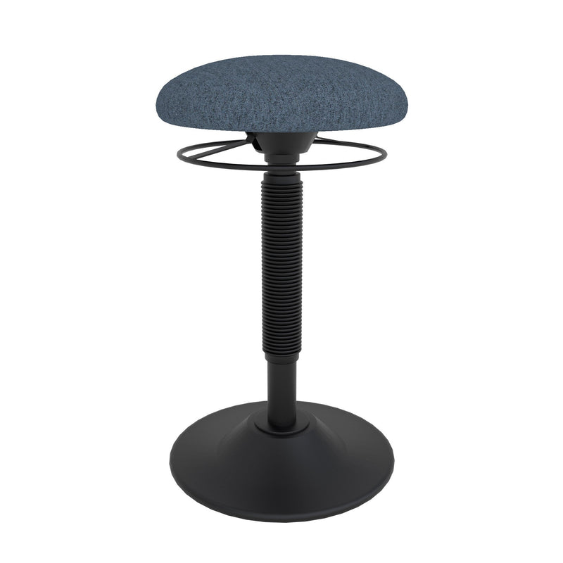 Walker Edison | Porvata Ergonomic Backless Office Desk Stool