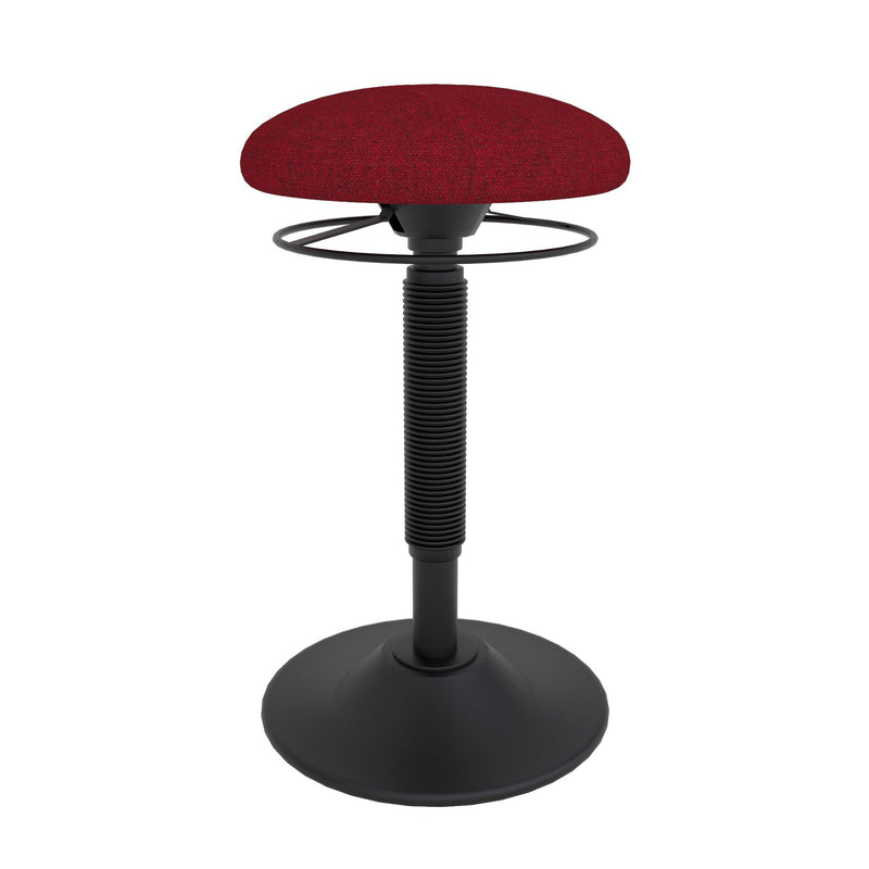 Walker Edison | Porvata Ergonomic Backless Office Desk Stool