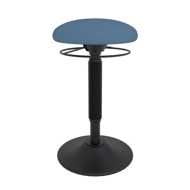 Walker Edison | Porvata Ergonomic Backless Office Desk Stool