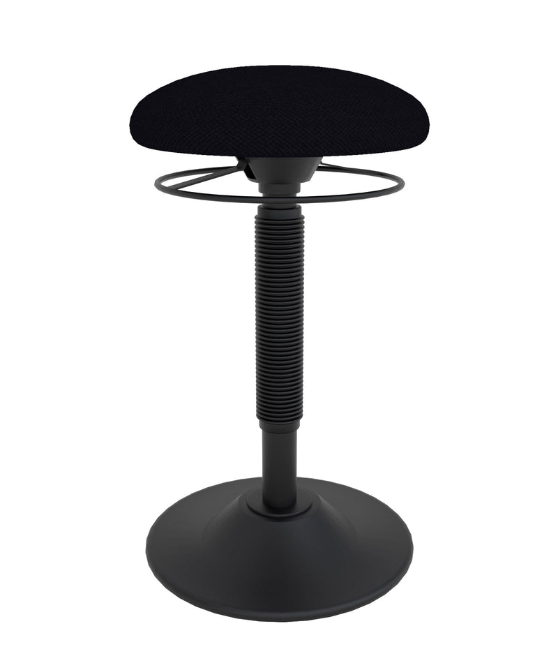 Walker Edison | Porvata Ergonomic Backless Office Desk Stool