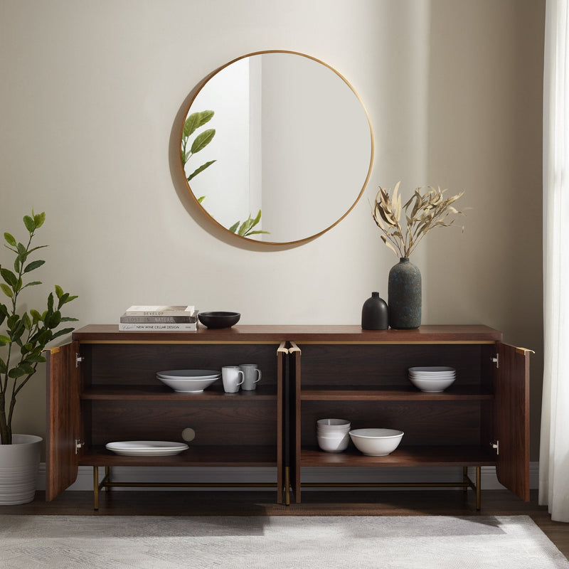 Sideboard Cabinet Side / Scandinavian Walker or Stand Accent – Reema TV Edison Table