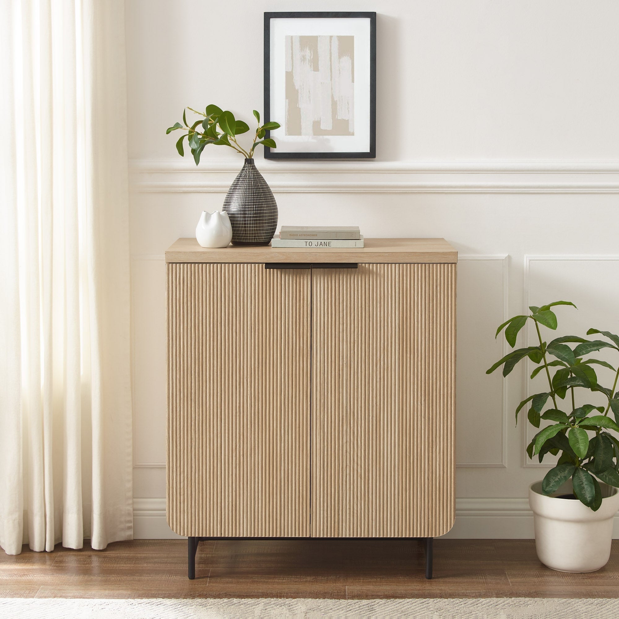 Reema Scandinavian Sideboard Accent / TV Stand or Side Table