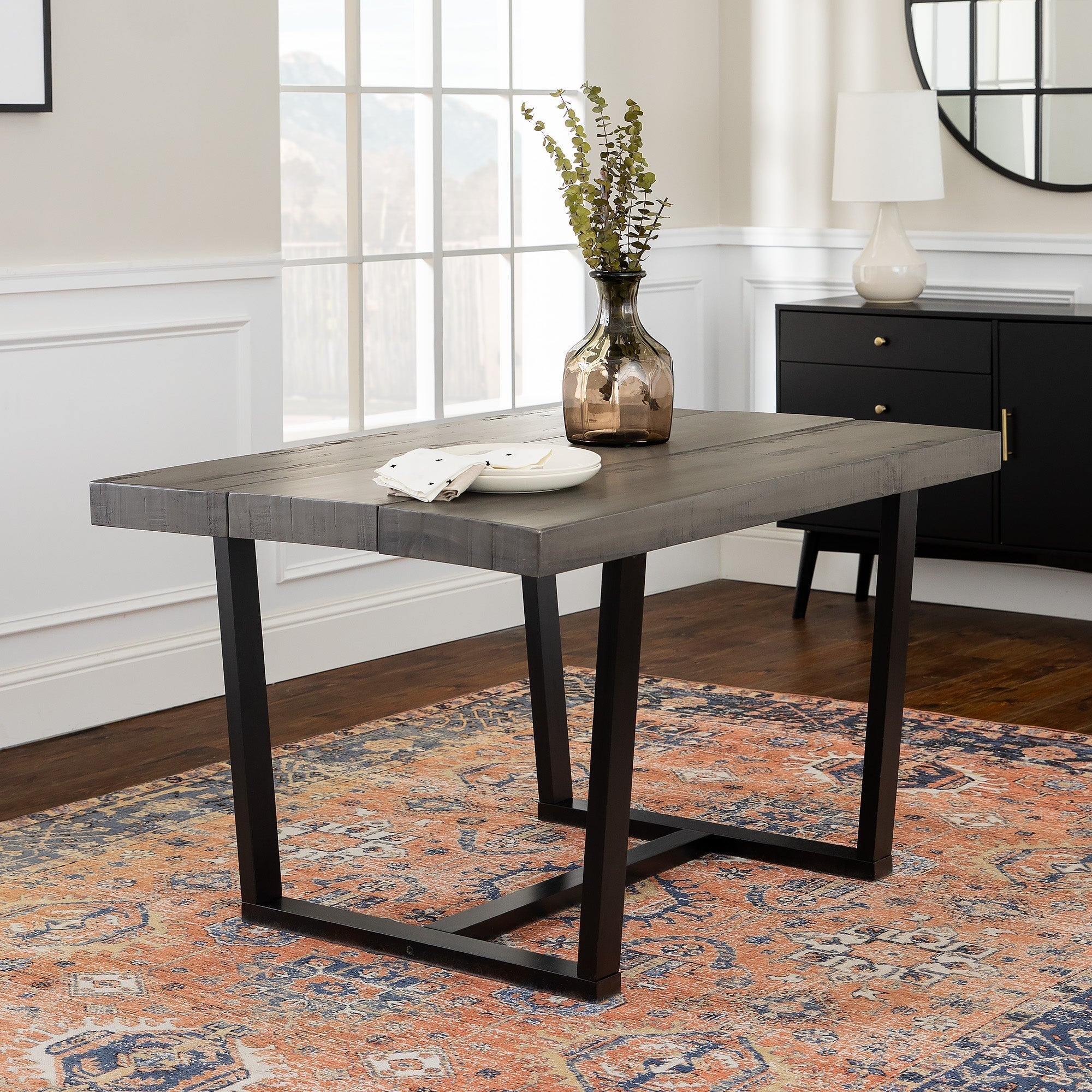 Durango Distressed Wood Dining Table – Walker Edison