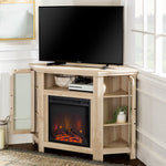 Barn 48" Wood Corner Fireplace TV Stand Thumbnail