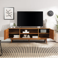 Adair Solid Wood TV Stand Entertainment Walker Edison