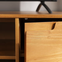 Adair Solid Wood TV Stand Entertainment Walker Edison