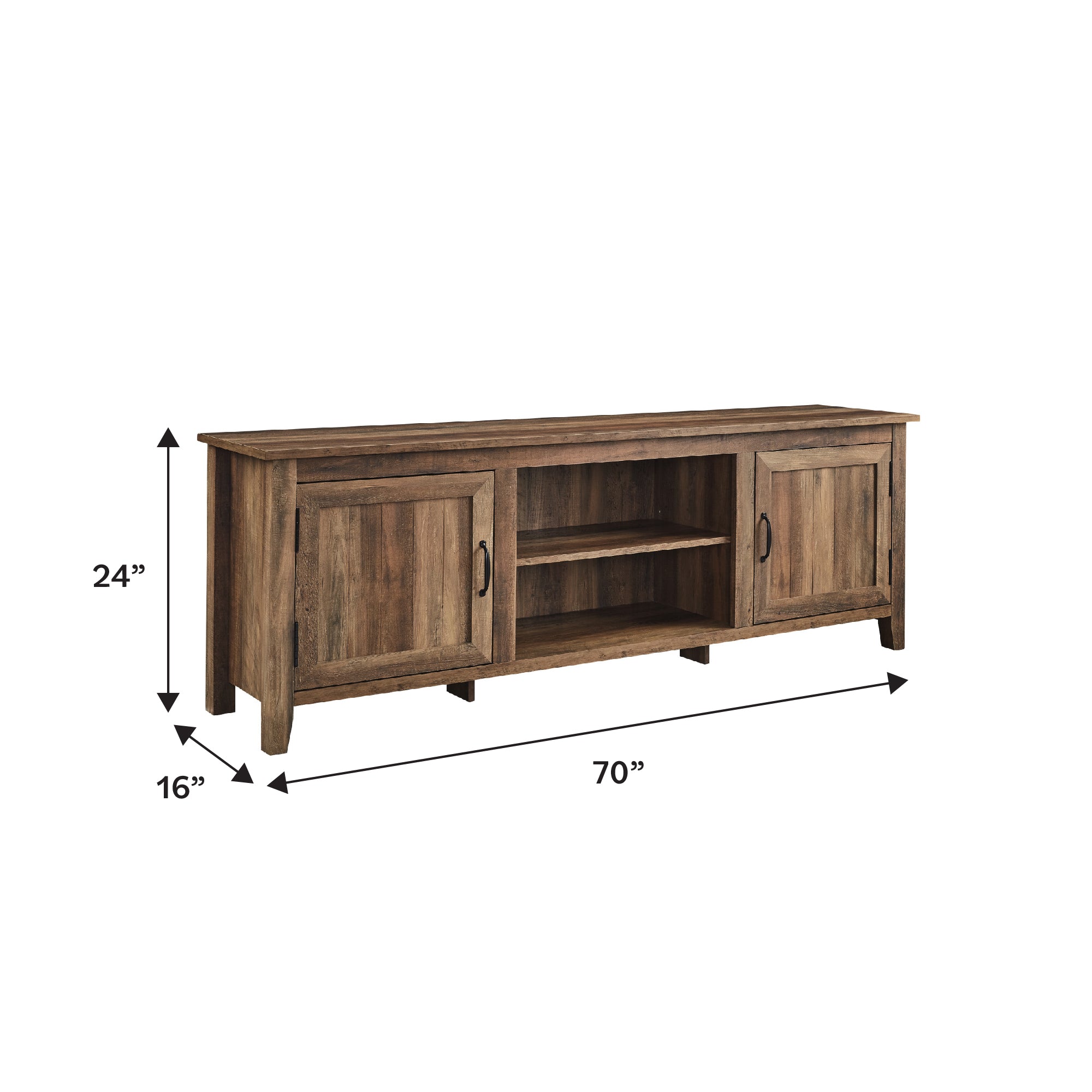 Simple Groove Door Console – Walker Edison