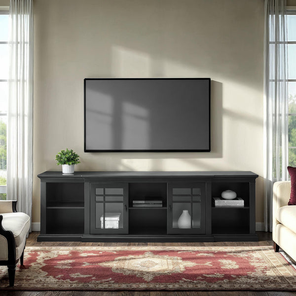 Hattie Glass-Door TV Stand – Walker Edison